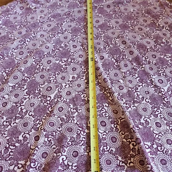 Effie's Heart Purple Patterned Midi Dress - Picture 8 of 11